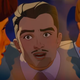 Howard Stark butting in on Peggy and Steve's date.